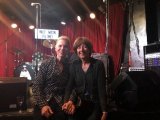 Dr Feelgood's Robert Kane, portrait & Stella Tooth