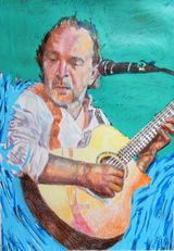 Robert Hokum The Ealing Club A3 drawing