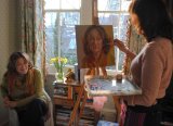 Stella Tooth painting study Geraldine Sharpe-Newton