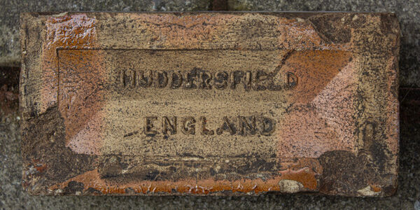 Leeds Fire clay Co Limited Brick. Reverse Side.