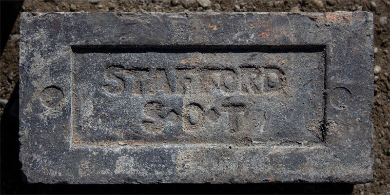 Staffordshire. Stoke on Trent Brick.