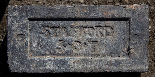 Staffordshire. Stoke on Trent Brick.