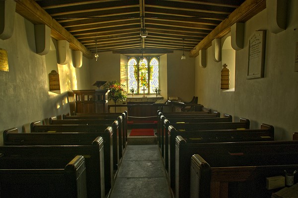 Inside Bentor Church