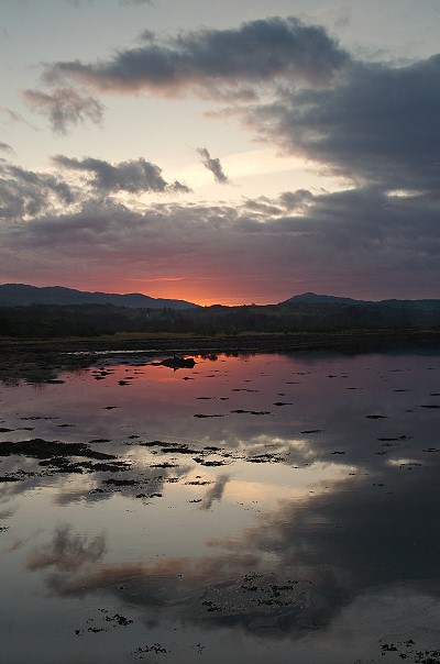 Sunset over Airds Bay