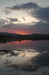 Sunset over Airds Bay