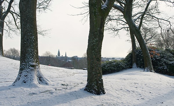 View towards the Town Hall