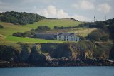 Looking across the bay of Porth Wen