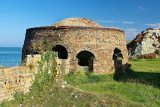 One of three old lime kilns