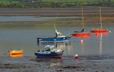 Boats at anchor
