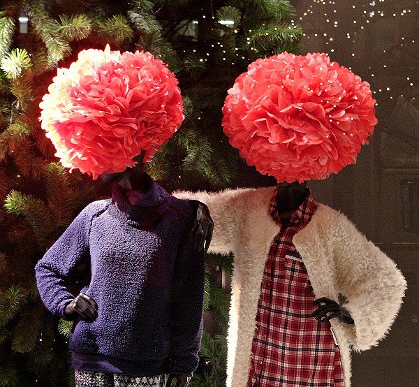 M&S Shop window display