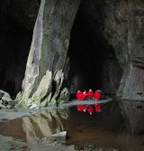 Caving for beginners.