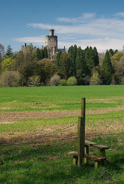 Hornby Castle (tradesman's entrance!)