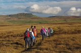 Walking in the Yorkshire Dales.