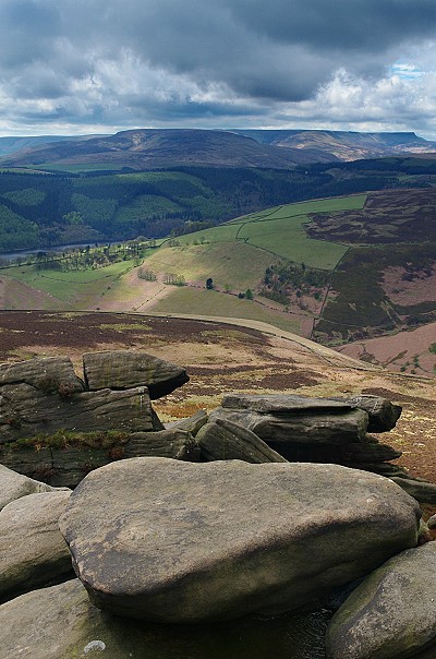 View from Dovestone Tor