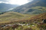 View towards Tal-y-lyn lake
