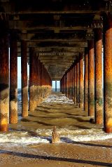 Under Southwold Pier