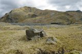 Distant View Towards Remains of Barracks