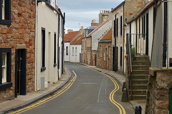 The road to Cellardyke
