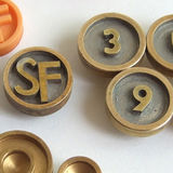 Clock numeral prototypes