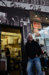 Brian C. on the site of Wigan Casino