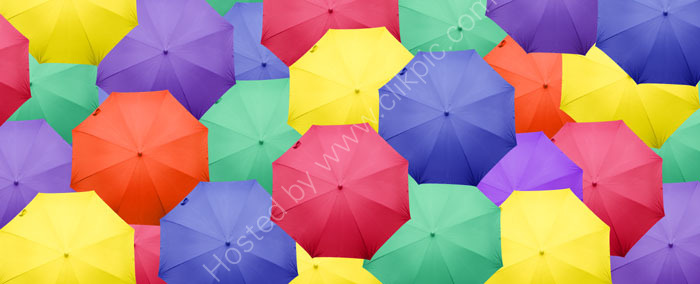 Umbrellas: Product Photography meets Art and Graphic Design