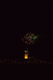 Somerset, England: Bruton – ‘Spiral of Light’ Festival Fireworks 1