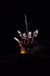 Somerset, England: Bruton – ‘Spiral of Light’ Festival Fireworks 3