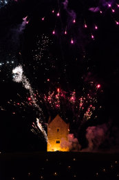 Somerset, England: Bruton – ‘Spiral of Light’ Festival Fireworks 4