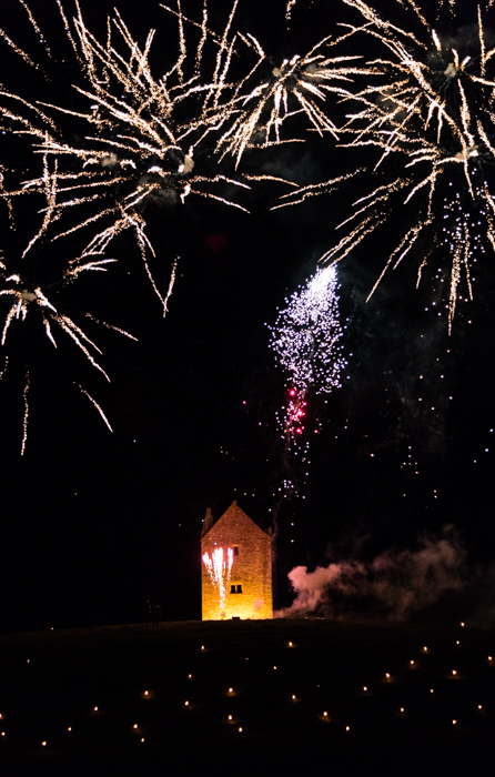 Somerset, England: Bruton – ‘Spiral of Light’ Festival Fireworks 7