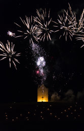 Somerset, England: Bruton – ‘Spiral of Light’ Festival Fireworks 8
