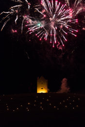 Somerset, England: Bruton – ‘Spiral of Light’ Festival Fireworks 10