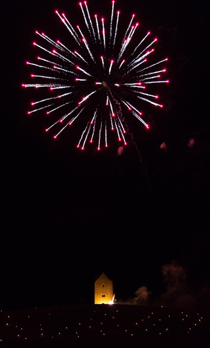 Somerset, England: Bruton – ‘Spiral of Light’ Festival Fireworks 11