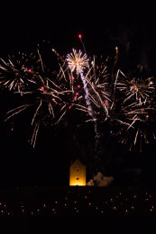 Somerset, England: Bruton – ‘Spiral of Light’ Festival Fireworks 12