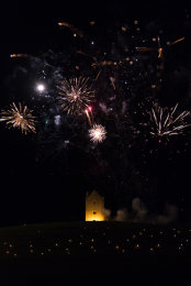 Somerset, England: Bruton – ‘Spiral of Light’ Festival Fireworks 13