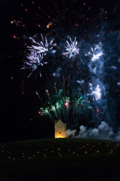 Somerset, England: Bruton – ‘Spiral of Light’ Festival Fireworks 14