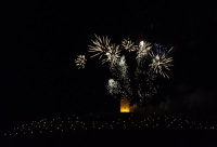 Somerset, England: Bruton – ‘Spiral of Light’ Festival Fireworks 17