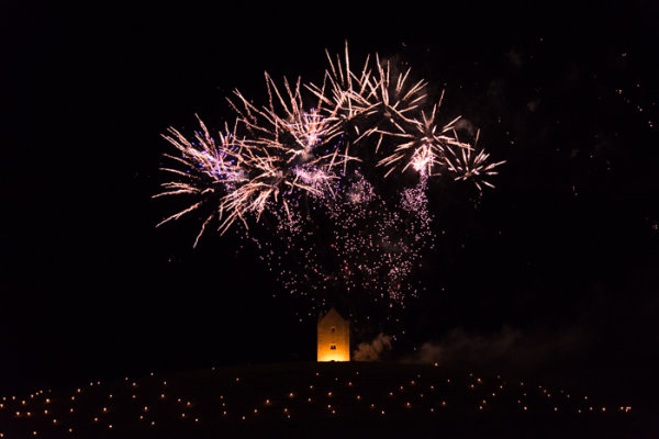 Somerset, England: Bruton – ‘Spiral of Light’ Festival Fireworks 18