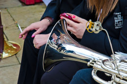 Whit Sunday - inhaling before blowing