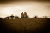 Dovecote, Bruton at Dusk