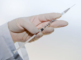 Hand and Syringe