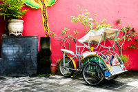 Cycle Rickshaw, Bali