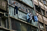 Hanging Clothes, Hong Kong