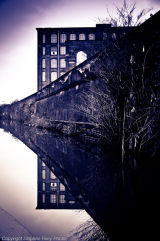 February 2013: Photography in Stalybridge, Tameside: historic sites along the Huddersfield Narrow Canal.