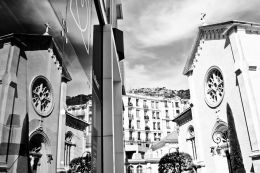 MONACO, MONTE CARLO: Reflecting Buildings