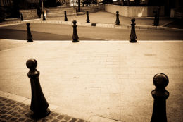 MONACO, MONTE CARLO: Bollards