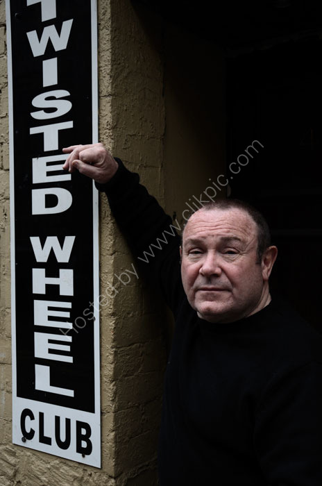 Portrait: Pete Roberts at the Twisted Wheel, Manchester