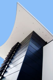 SANDBANKS, DORSET: Luxury home - rear detail