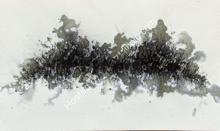 Untitled ink study 11 2025