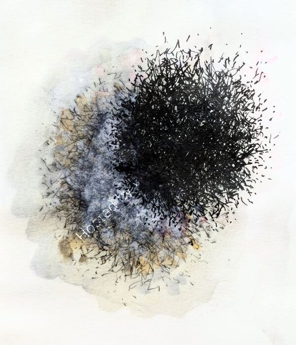 Untitled ink study 12 2025