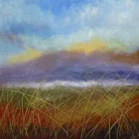 Impressionistic Camphill 2, Acrylic on canvas, 30cm x 30cm (Sold)